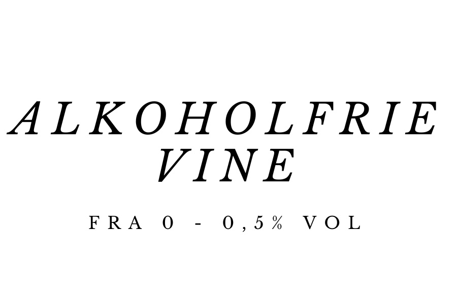 Alkoholfrie vine