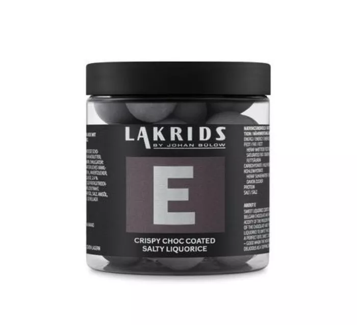 E ? SALMIAK CHOCOLATE COATED LIQUORICE