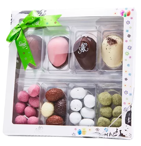 PÅSKEÆSKE M. MARCIPANÆG OG DRAGÉE