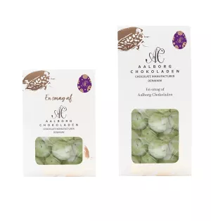 Purple Spring  Mågeæg, med grøn sukkerskal glutenfri