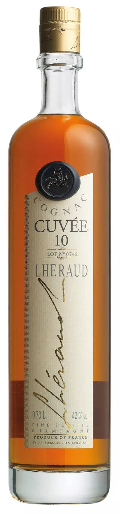 Lhéraud Cognac 10 års Fine Petite Champagne