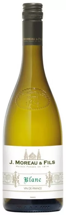 J. Moreau & Fils Blanc Vin de France m/skruelåg