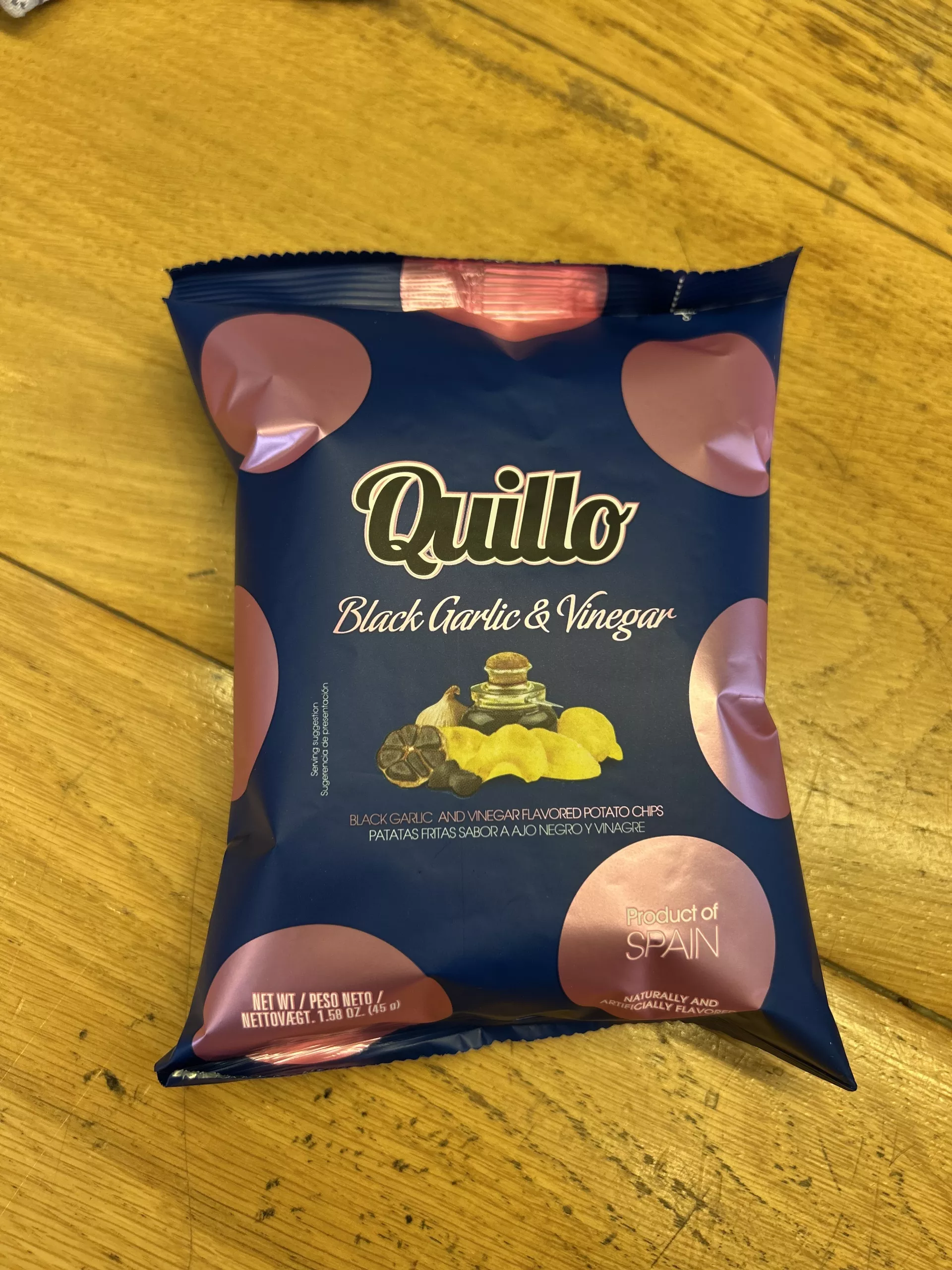 Quillo Black Garlic & Vinegar