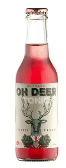 Oh Deer Rhubard Tonic, Økologisk