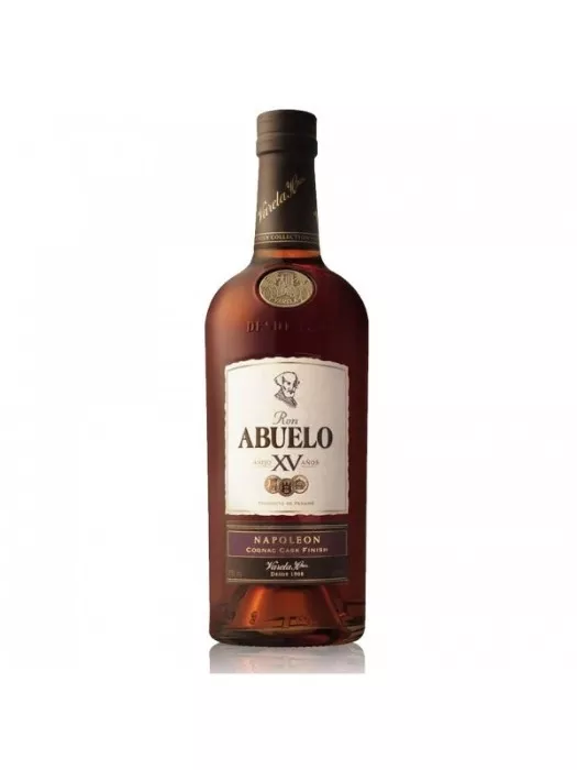 Abuelo XV 15 år Napoleon Cognac Cask Finish 40% 70cl - Rom fra Panama