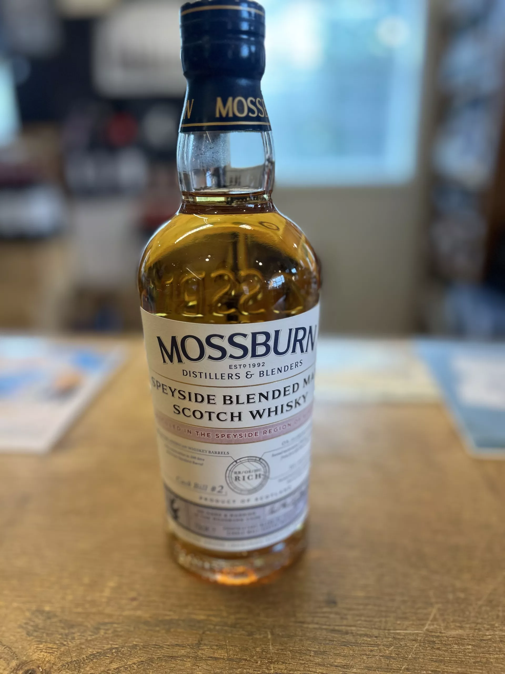 Mossburn Speyside Blended Malt Scotch Whisky