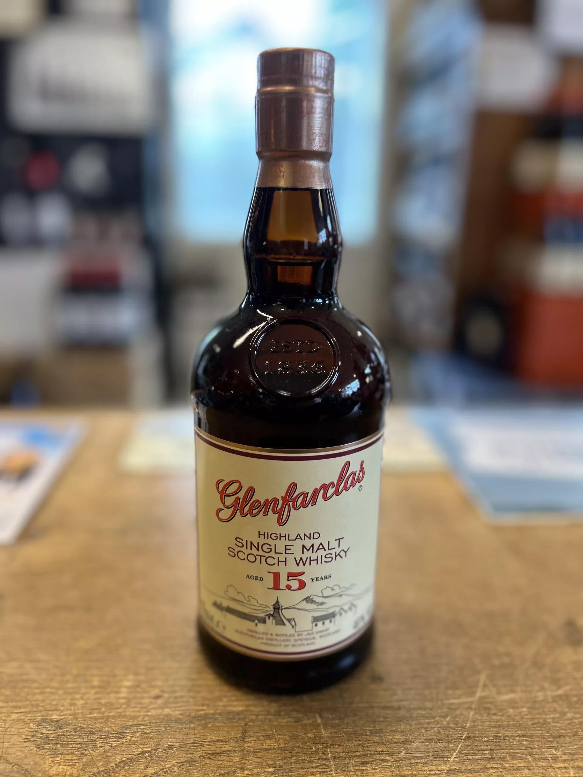 Glenfarclas Highland Single Malt Scotch Whisky 15 Years