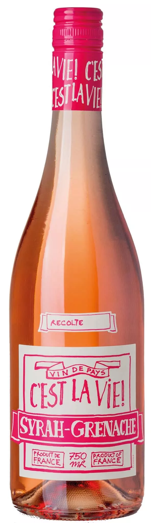 C'est la Vie Rosé, Syrah & Grenache