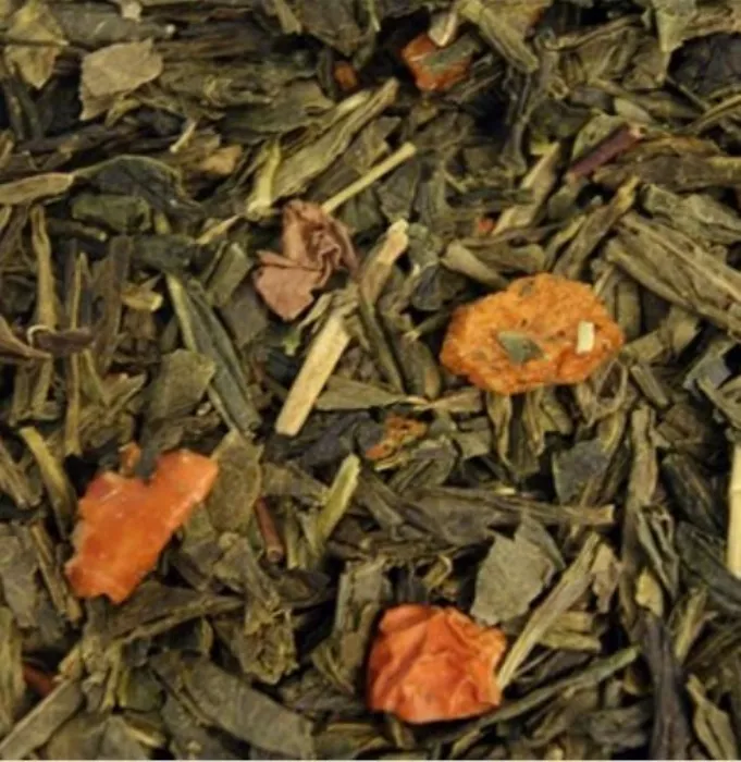 Grøn Kvæde Med Æblestykker