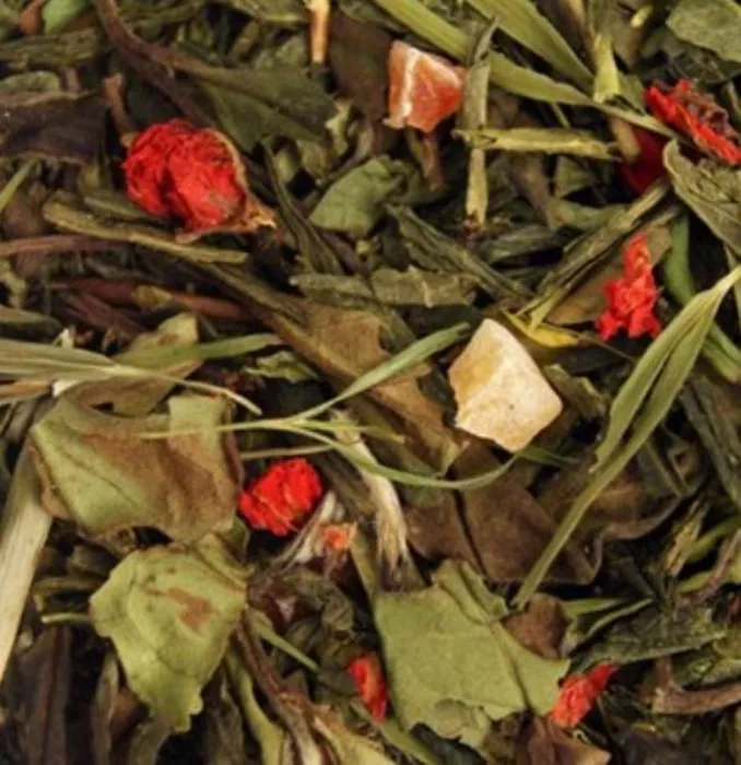 Grøn/Hvid Te "Granatæble"