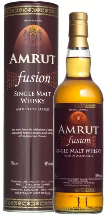 Amrut Fusion Single Malt fra Indien 50% 70cl