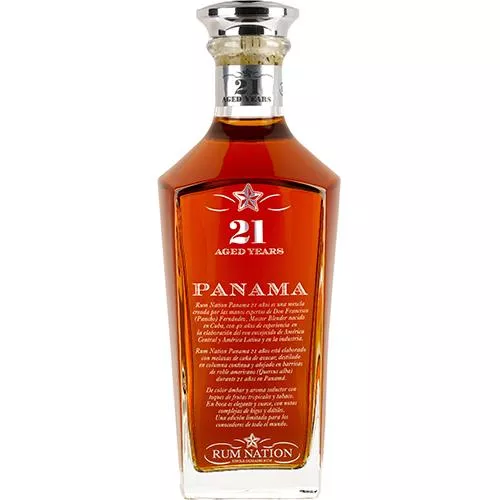 Rum Nation - Panama 21 år Decanter