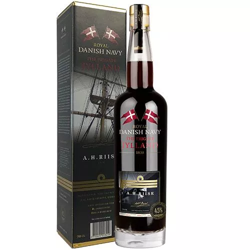 A.H. RIISE ROYAL DANISH NAVY THE FRIGATE JYLLAND RUM
