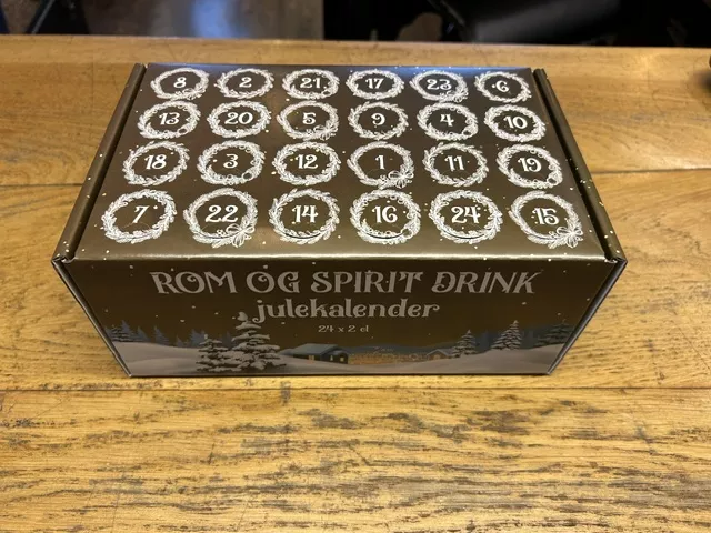 Julekalender m. Rom og Spirit Drinks