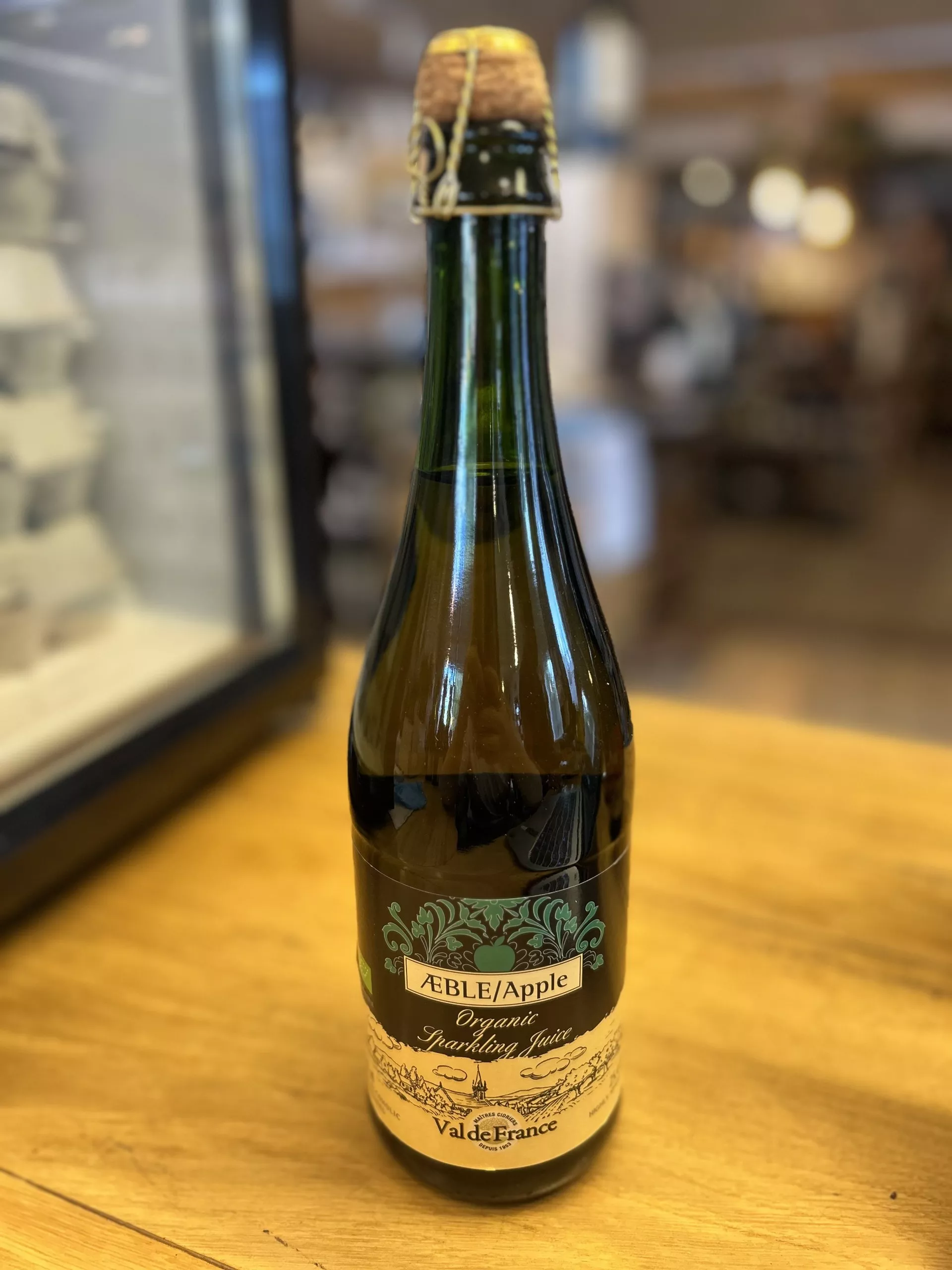Val de France Organic Sparkling Juice Æble