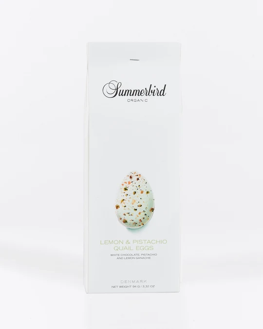 Lemon & Pistachio Quail Eggs