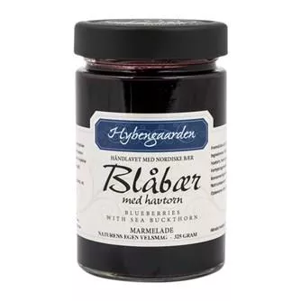 Hybengaarden Blåbær, Havtornmarmelade